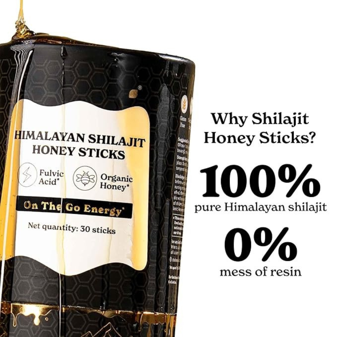 HORIZON™ Pure Shilajit Honey Sticks