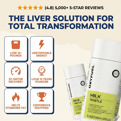 OxyFuel™ Milk Thistle Liver Detox & Colon Cleanse