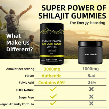 Pure Himalayan Shilajit Gold Gummies (LIMITED TIME OFFER)