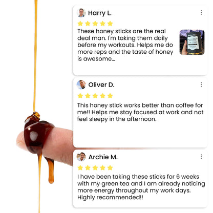Pure Shilajit Honey Sticks