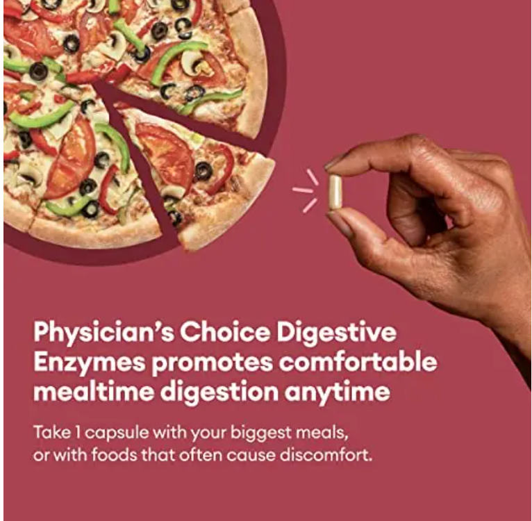 Physician's Choice Digestive Enzymes (3-in-1 Formula).