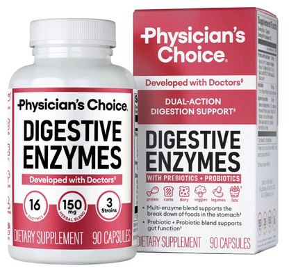 Physician's Choice Digestive Enzymes (3-in-1 Formula).