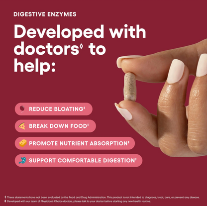 Physician's Choice Digestive Enzymes (3-in-1 Formula).
